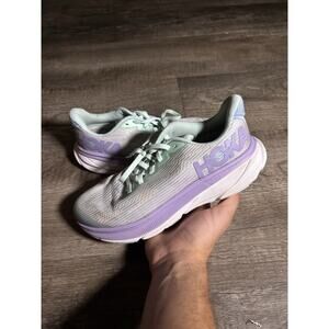 Size 4.5 - Hoka One One HOKA Clifton 9 Sunlit Ocean Lilac Mist Youth